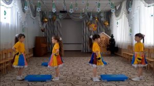 Танец на степах "ДОГОНИ!". МБДОУ д/с №1 "Березка", кружок "Детский фитнес".