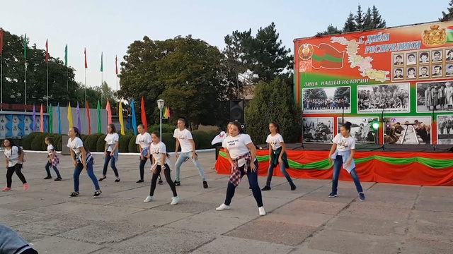 День Республики | 27 - лет Приднестровью | г Григориополь, Концерт на площади | Выступление Молодежи