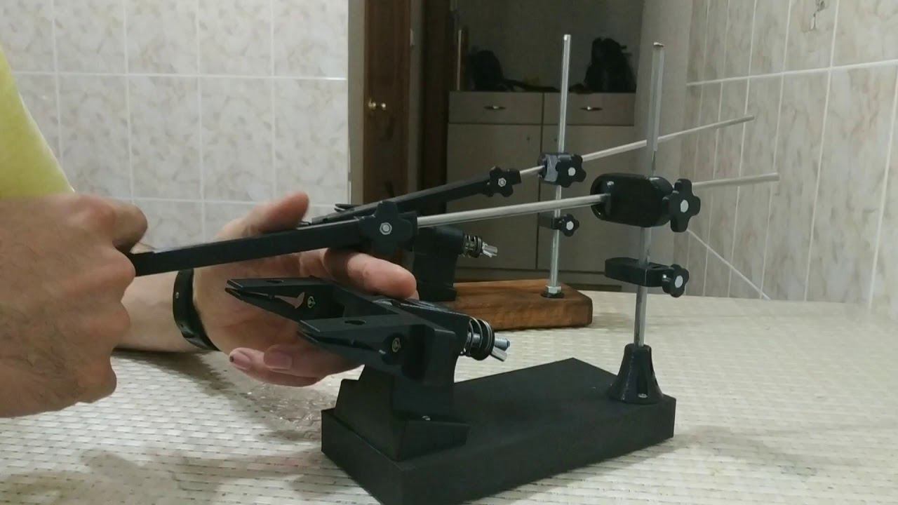 Пластиковая подставка на точилу. смотреть онлайн