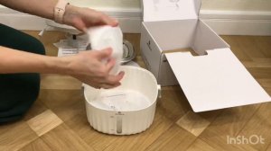 Unpacking: pet fountain APETDOLA / питьевой фонтанчик для домашних животных