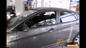 Hyundai Solaris цвета cерый металлик (SAE)