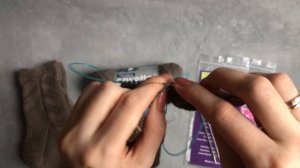 Вязаные носки спицами/способ magic loop/детские носки спицами