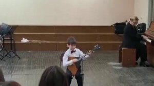Аз. Иванов Полька, балалайка, Джамалов Олег, 7 лет, 1 класс