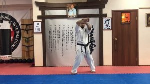 Учимся блокировать удары ( блок джодан укэ в киокусинкай)