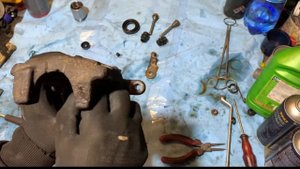 #vw#t4#viktorgarage VOLKSWAGEN T4, VW SHARN -REAR CALIPER REPAIR РЕМОНТ ЗАДНЕГО СУПОРТА