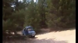ЛуАЗ. По песку Луаз