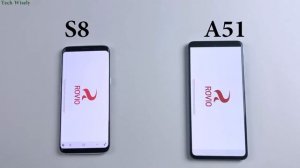 SAMSUNG A51 vs S8 | Speed Test Comparison