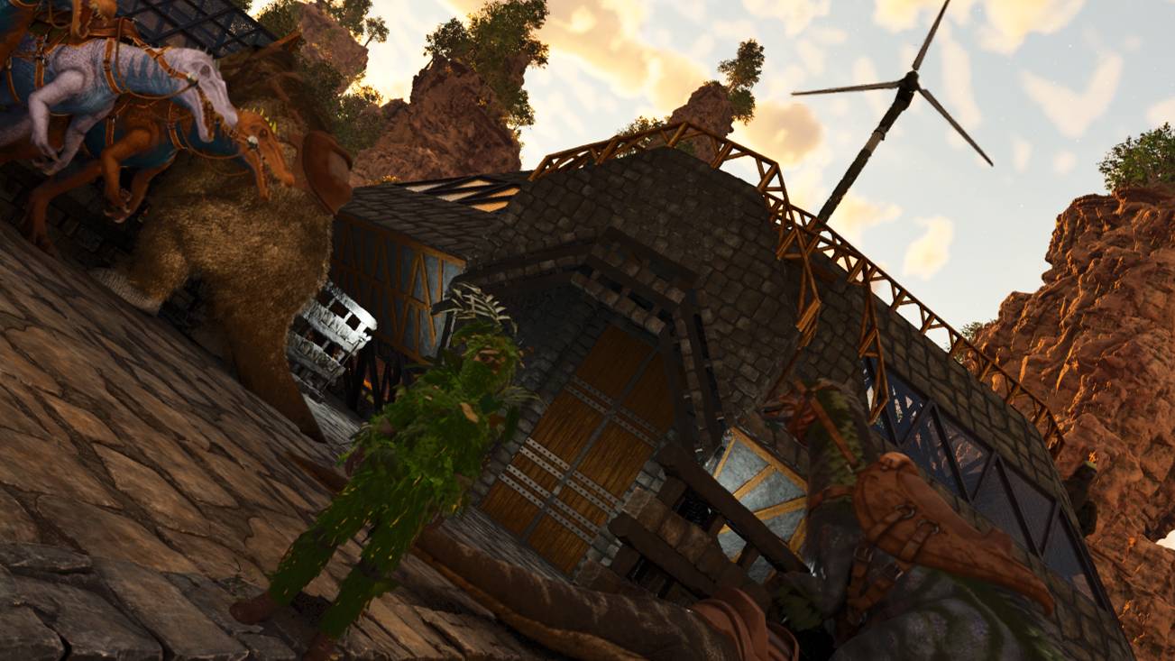 ARK  Survival Ascended. Карта Центр. Альфа Босс. 
Ютираннус, цератозавры и мегатерии.