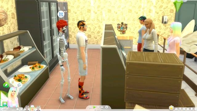 Grocery Store Shopping !  Fairy SIMS 4 Game Let's Play  Video Part 25