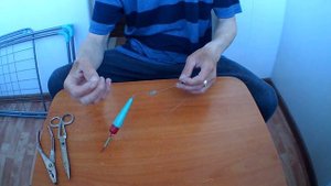 Поплавочный монтаж  на три крючка,3 насадки,3 рыбки на рыбалке за один раз