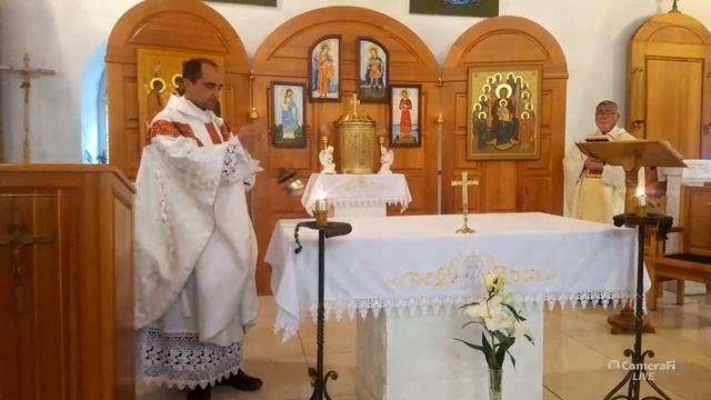 Прямая трансляция Святой Мессы. Пресвятая Дева Мария Фатимская - Праздник смотреть онлайн