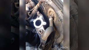 Mercedes Benz W211 E270 CDI... Пропала мощность двигателя... Находим , снимаем и чистим датчик EGR