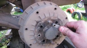 Как снять задние колодки на Калине