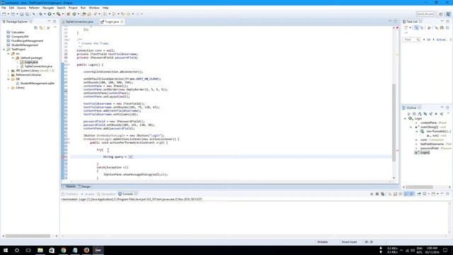 Java Login with SQLite Database using Eclipse || Bangla Tutorial 03 смотреть онлайн