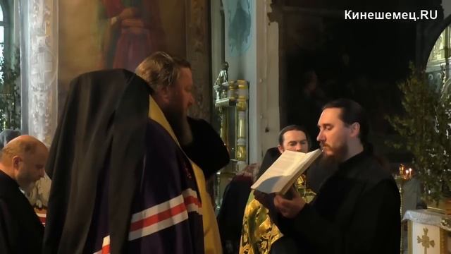 Молебен "За процветание и благополучие жителей Кинешмы" смотреть онлайн