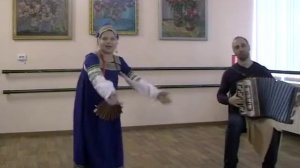 Частушки ЭХ, ЛАПТИ МОИ сольное народное пение ЗАТЕЯ