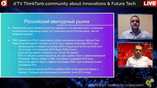 Венчурный рынок 2020 и прогнозы на 2021 год. Новогодний обзор