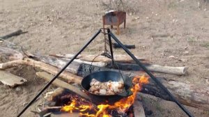 Отдых на природе с палаткой и баней. Май 2022