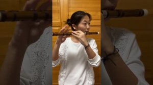 E Key Dizi Flute Tonguing Technique Practice On Solo Music