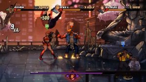Streets of Rage 4 полное прохождение (3 игрока)