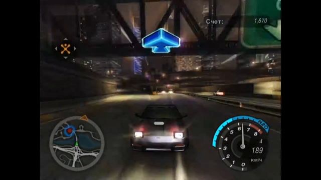 5. Скрытые гонки. Этап 2 / NFS Underground 2 / Хардкорное прохождение на 100% смотреть онлайн