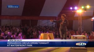 Vernardos Circus opens tonight at Waterfront Park