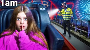 I Hid From Security OVERNIGHT in an Amusement Park