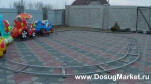 Детская железная дорога аттракцион