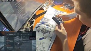 Таймлапс сборки лего техник Бугатти Широн