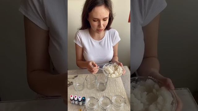 Сахарный скраб для тела ☺️  #shorts