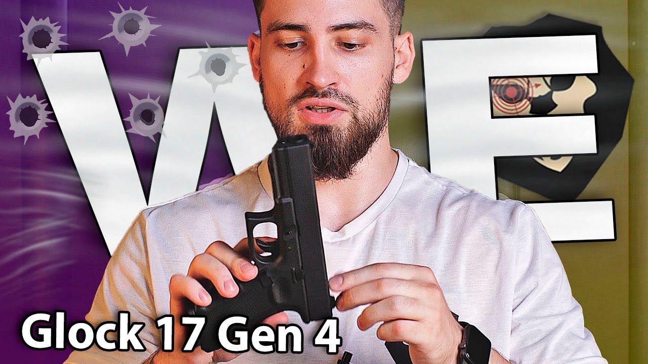 Страйкбольный пистолет WE Glock 17 Gen 4 (6 мм, GBB, Green Gas, Black) видео обзор смотреть онлайн