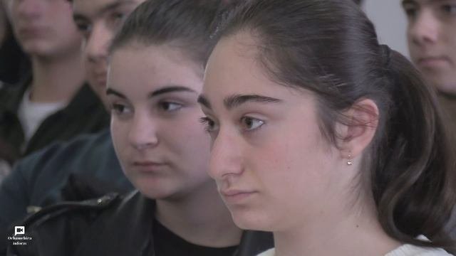 В Очамчырской школе - интернат прошла встреча представителей Министерства Внутренних Дел...