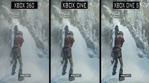Rise of The Tomb Raider Xbox 360 vs Xbox One vs Xbox One s Graphics Comparison