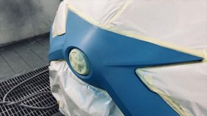 Покраска бампера (часть 1). Кузовная мастерская и школа авторемонта Profi Vladi Cars