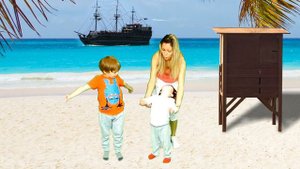 детская зарядка для детей Моря и Музыка Fun Workout for Kids at Home