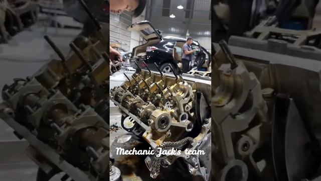 BMW V8 ENGINE OVERHAUL #bmw #bmwv8 #bmwlovers #mechanic #repair #car #carrepair #viral #viralvideo