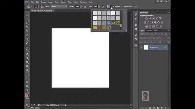 How to use the Pattern Stamp Tool in Photoshop CS6 смотреть онлайн
