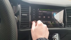 Отключается звук в skoda kodiaq 2021 #мультимедия