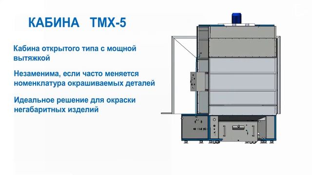 TECHNOMAX: Камеры порошковой окраски серии TMX смотреть онлайн