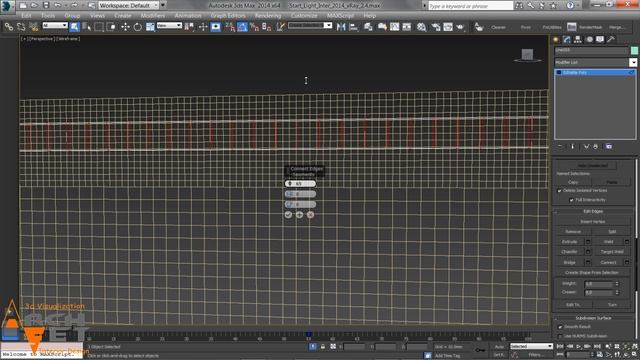 Моделирование шторы в 3ds max. Модификатор Cloth