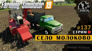 Farming Simulator 19 ● Карта Село Молоково / стрим 137