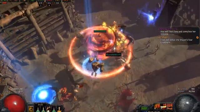 [2.6] PoE easy Chimera kill Righteous Fire Piftiuta смотреть онлайн