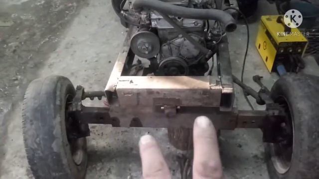 минитрактор своими руками. продолжение.