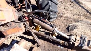 Гидрозамки на ЭО 2621excavator hydraulic locks.