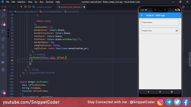 Flutter CRUD Using NodeJS API - EP 02