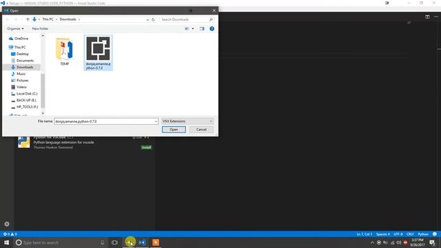 Python extension installation error Visual Studio Code смотреть онлайн
