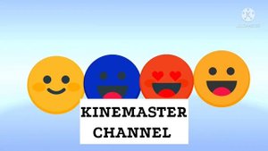 Заставка "KineMaster channel" перед сериями "Смайлик. Новое поколение"