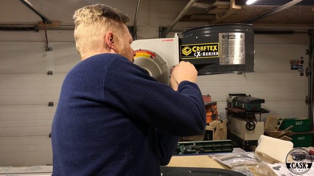 Craftex CX404 Dust Collector Setup // Woodworking Dust Collection // Tool Review