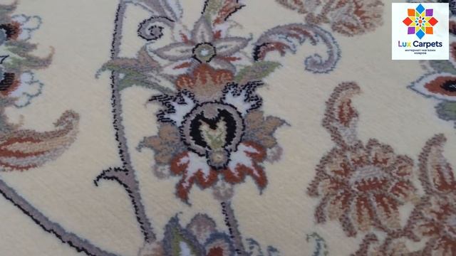 Ковер иранский Pers Isfahan 3035 L Yellow. Доставка ковров по всей России. смотреть онлайн