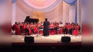 Военный марш  Г Свиридов.Оркестр  русских народных инструментов имени С.В.Исаевой